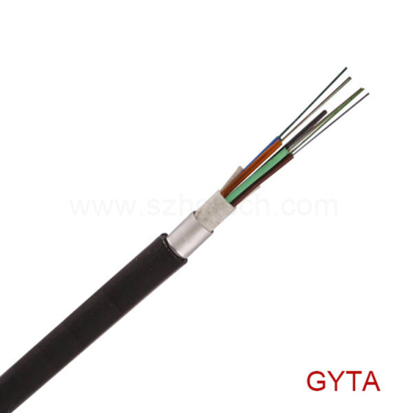 Aluminium-Longitudinal-Layer-Stranded-Outdoor-Fiber-Optic-Cable-GYTA