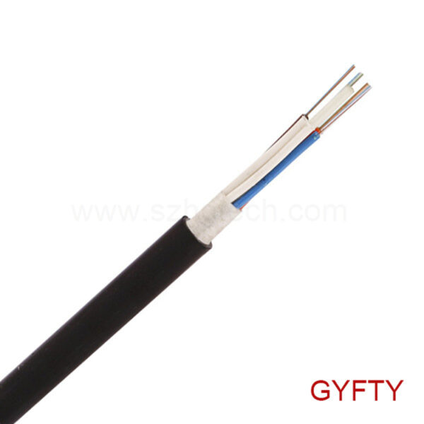 4-144-Cores-Dielectric-Loose-Tube-Unarmoured-in-out-Fiber-Optic-Cable-GYFTY