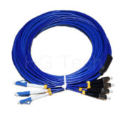 Armored FC-LC Patch Cord