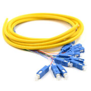6Cores12Cores SM SC Fiber Optic Pigtail Distribution Cable