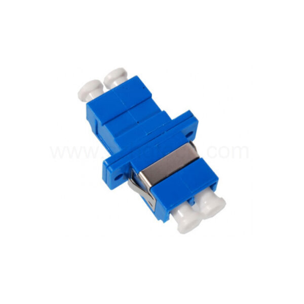 Blue Color Duplex LC upc Fiber Optic Adapter