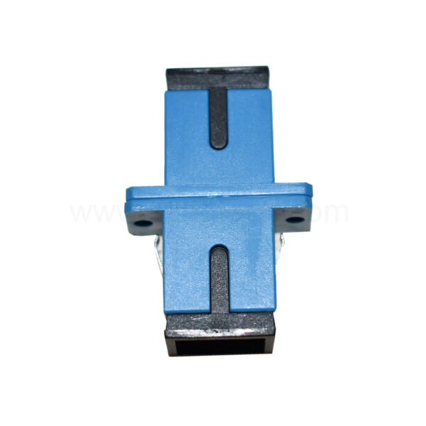Blue Color Simplex SM SC Fiber Optic Adapter