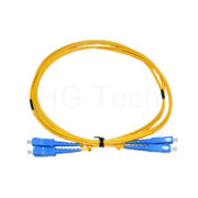 sc upc duplex fiber optic patch cord